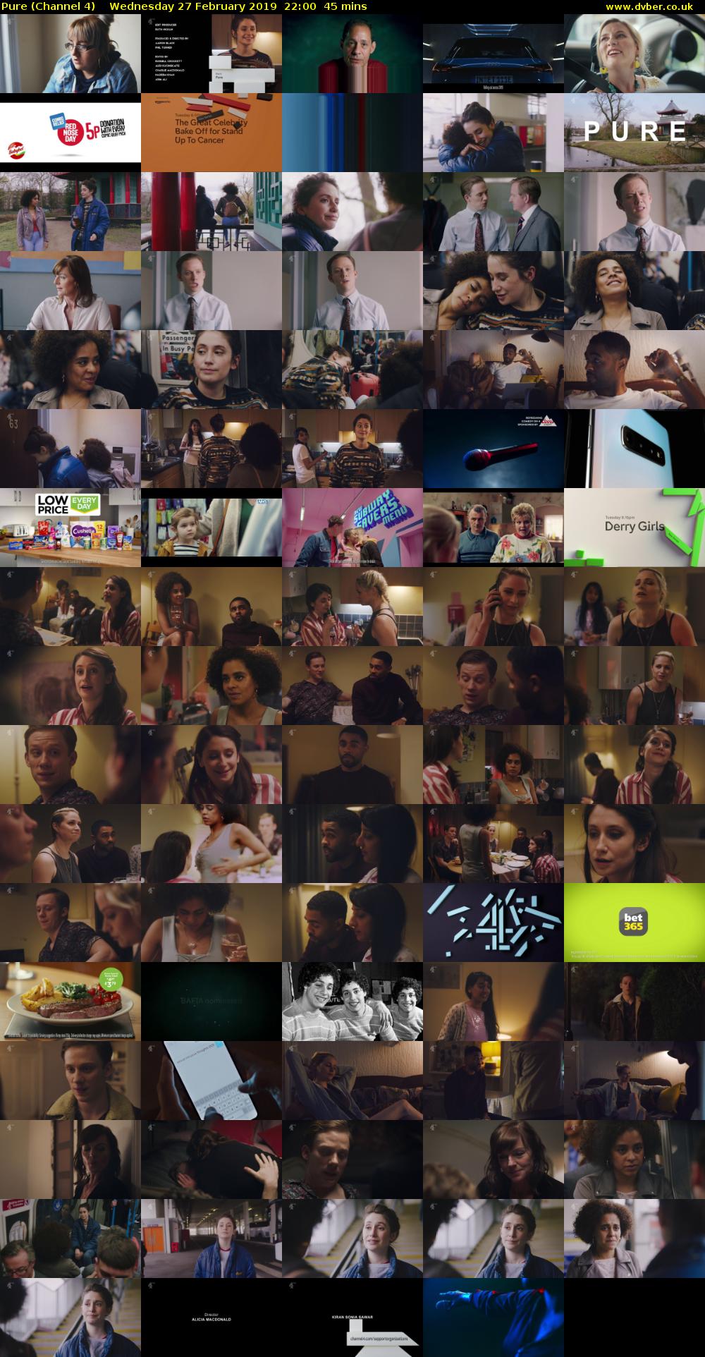 Pure (Channel 4) Wednesday 27 February 2019 22:00 - 22:45