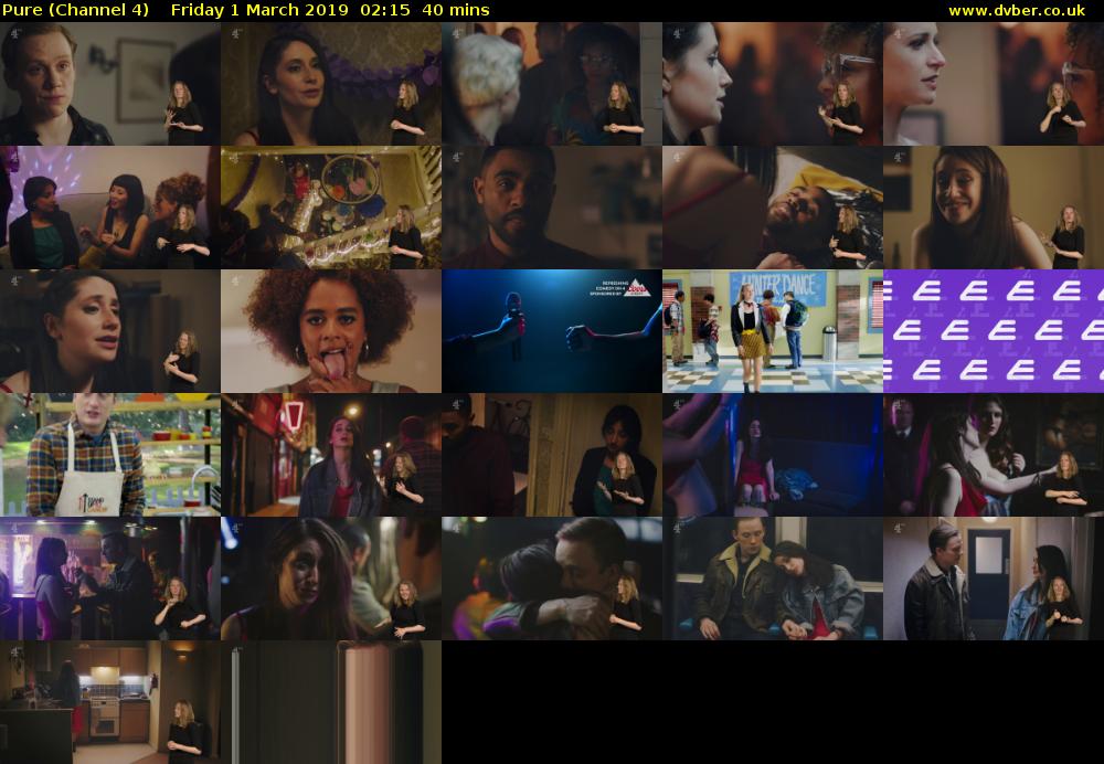 Pure (Channel 4) Friday 1 March 2019 02:15 - 02:55