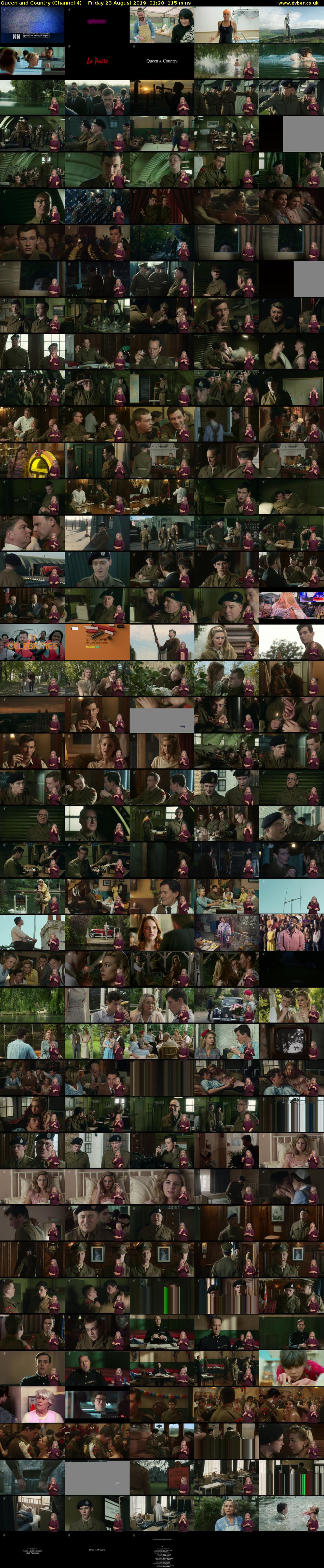 Queen and Country (Channel 4) Friday 23 August 2019 01:20 - 03:15