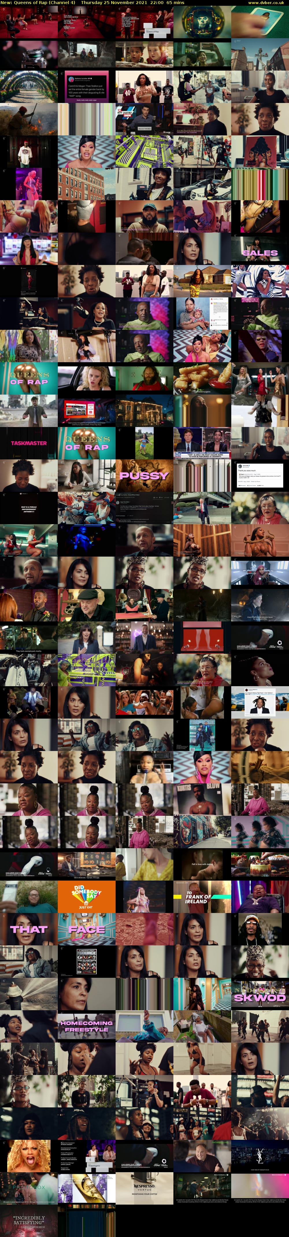 Queens of Rap (Channel 4) Thursday 25 November 2021 22:00 - 23:05