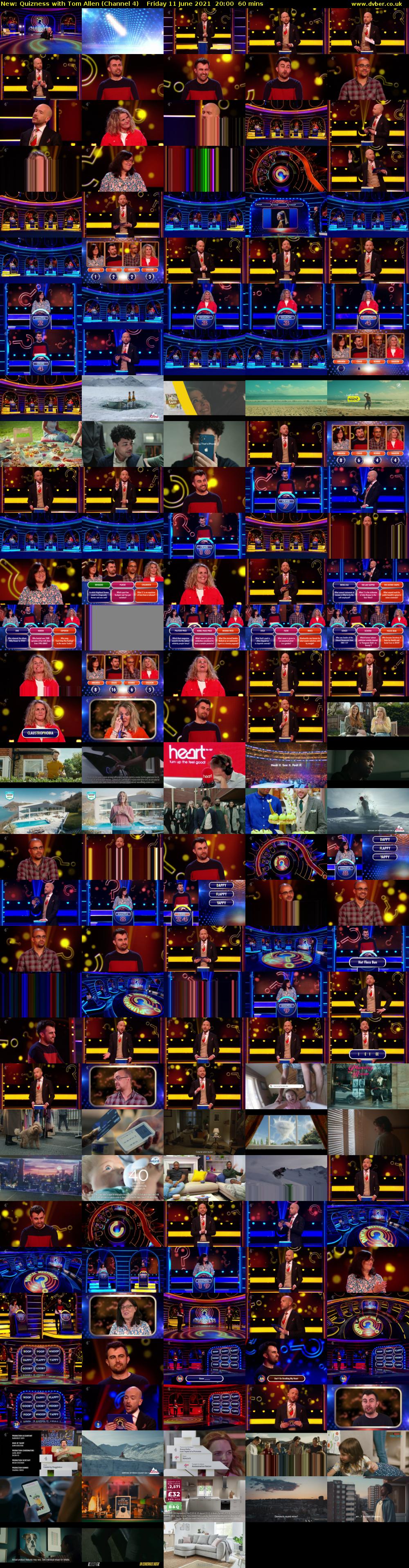 Quizness with Tom Allen (Channel 4) Friday 11 June 2021 20:00 - 21:00