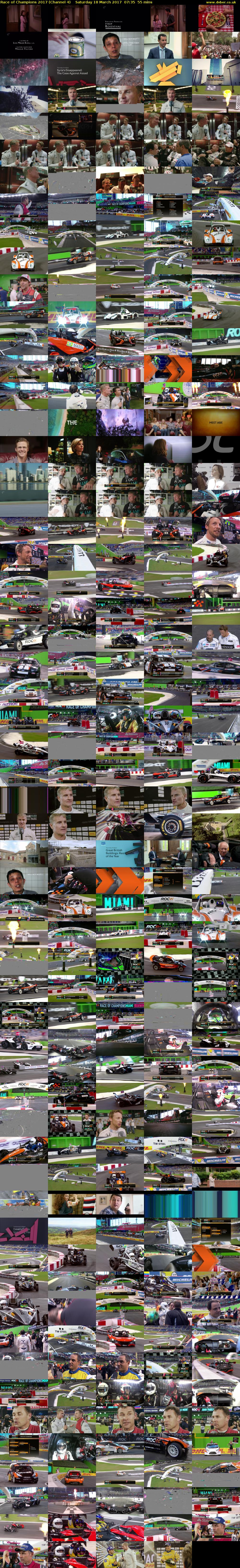 Race of Champions 2017 (Channel 4) Saturday 18 March 2017 07:35 - 08:30