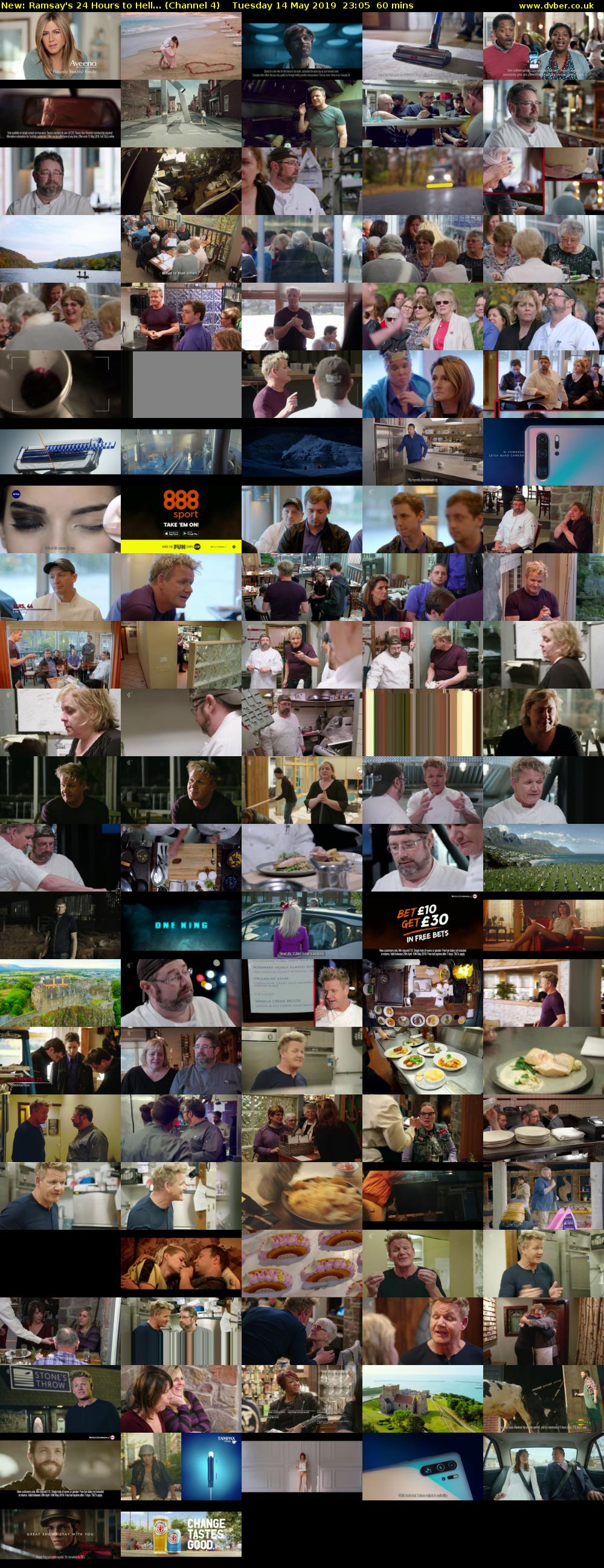 Ramsay's 24 Hours to Hell... (Channel 4) Tuesday 14 May 2019 23:05 - 00:05