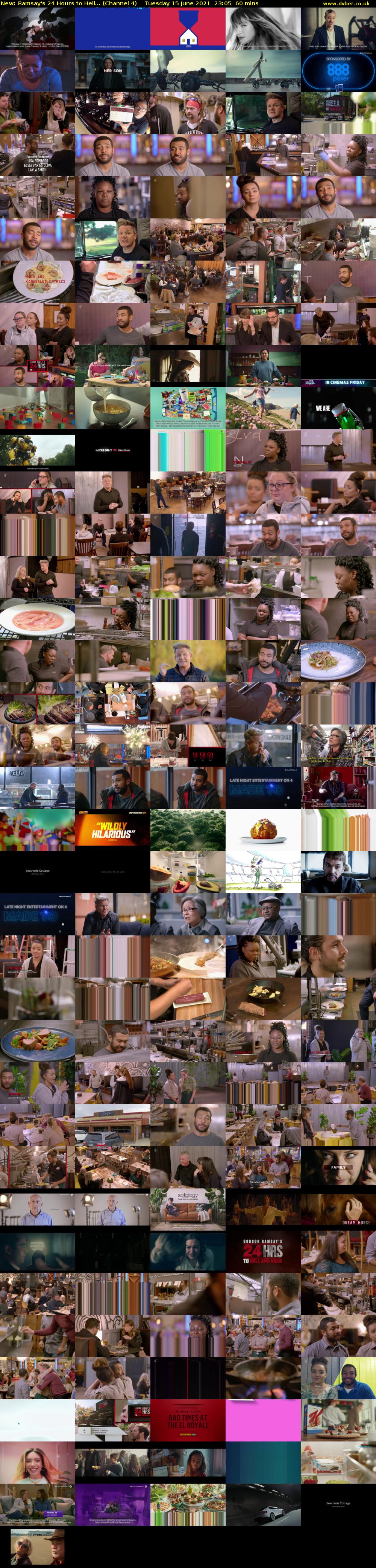 Ramsay's 24 Hours to Hell... (Channel 4) Tuesday 15 June 2021 23:05 - 00:05