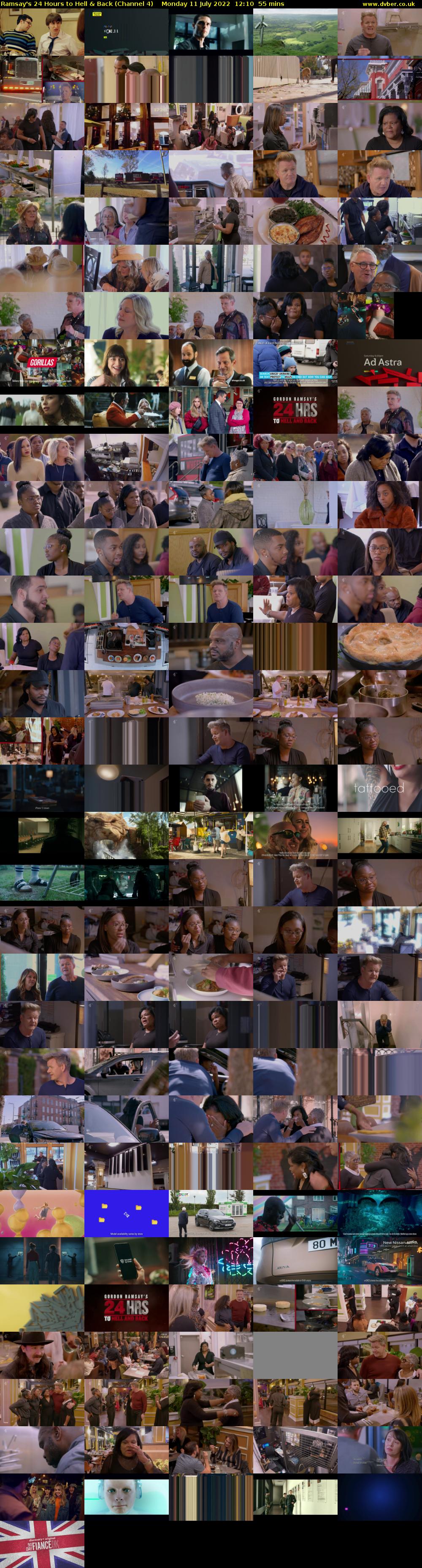 Ramsay's 24 Hours to Hell & Back (Channel 4) Monday 11 July 2022 12:10 - 13:05