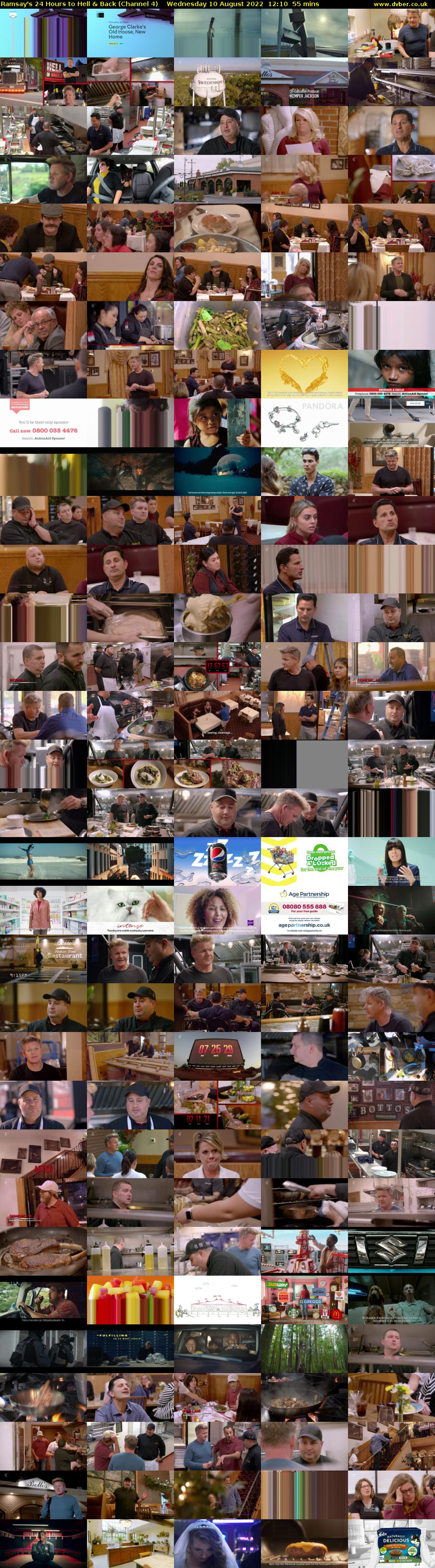 Ramsay's 24 Hours to Hell & Back (Channel 4) Wednesday 10 August 2022 12:10 - 13:05