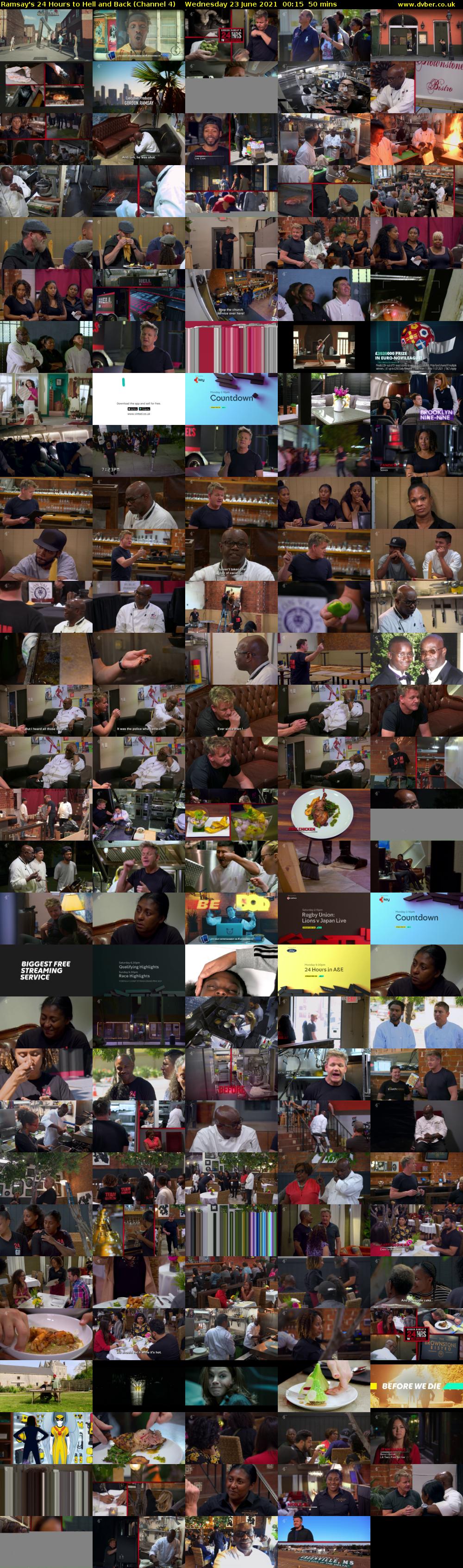 Ramsay's 24 Hours to Hell and Back (Channel 4) Wednesday 23 June 2021 00:15 - 01:05