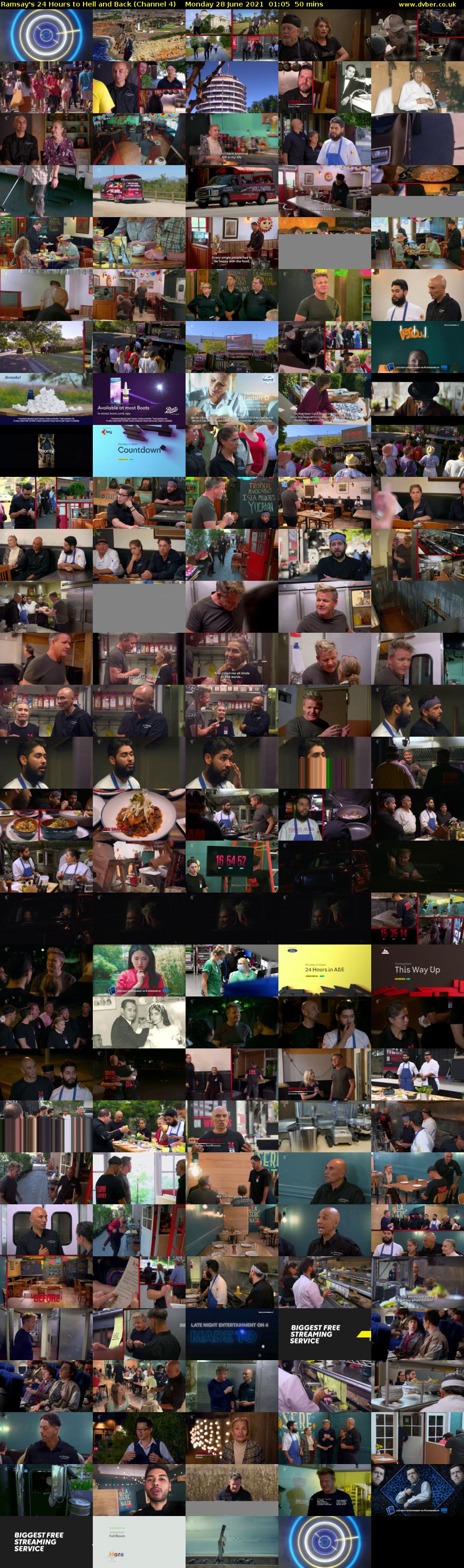 Ramsay's 24 Hours to Hell and Back (Channel 4) Monday 28 June 2021 01:05 - 01:55