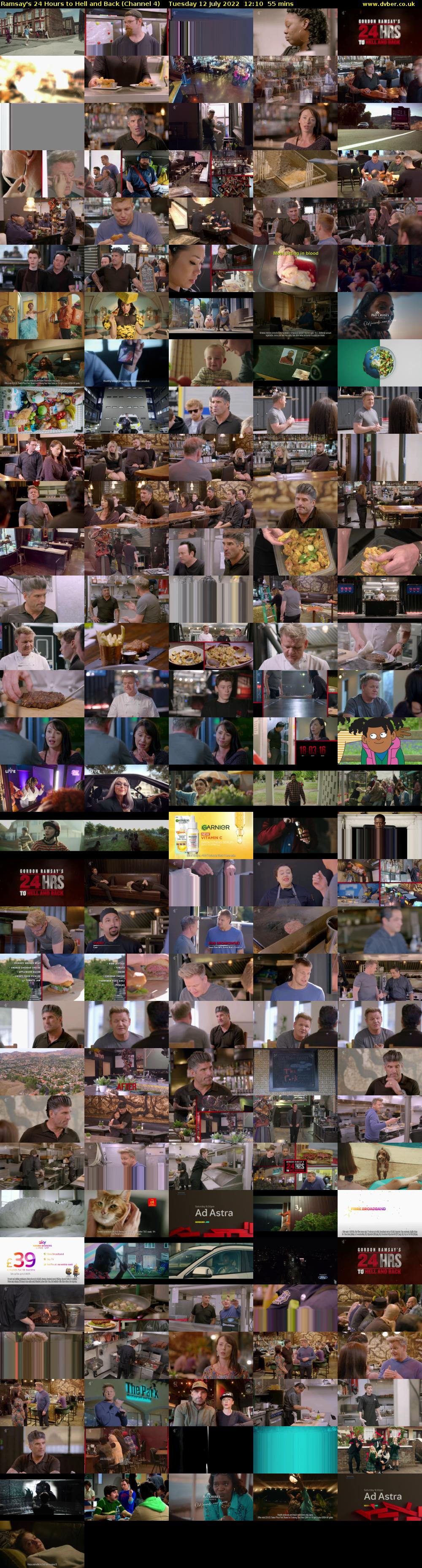 Ramsay's 24 Hours to Hell and Back (Channel 4) Tuesday 12 July 2022 12:10 - 13:05