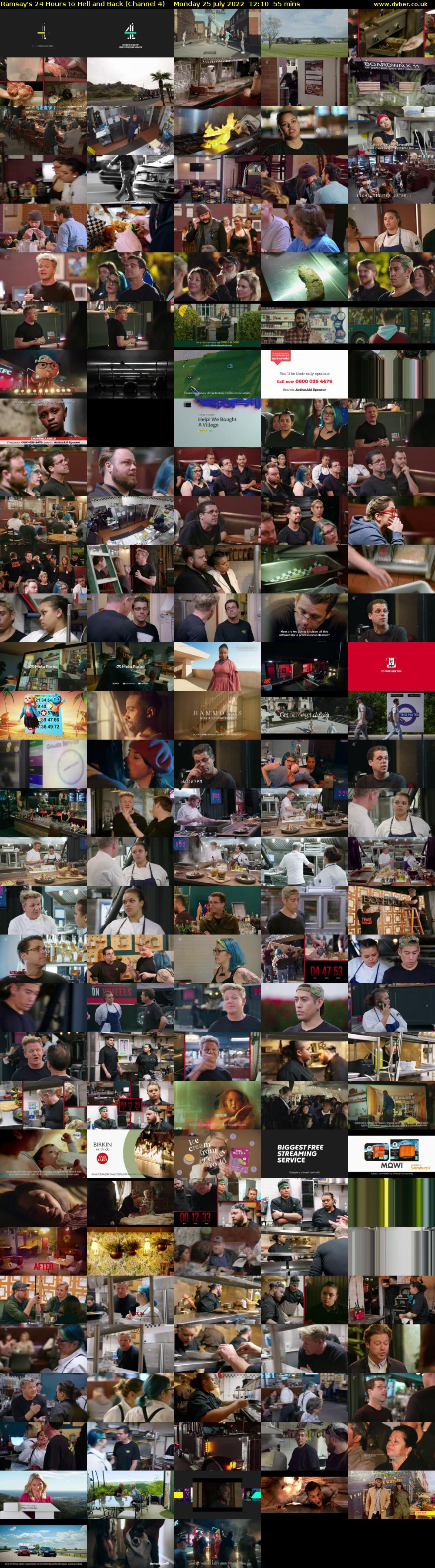 Ramsay's 24 Hours to Hell and Back (Channel 4) Monday 25 July 2022 12:10 - 13:05