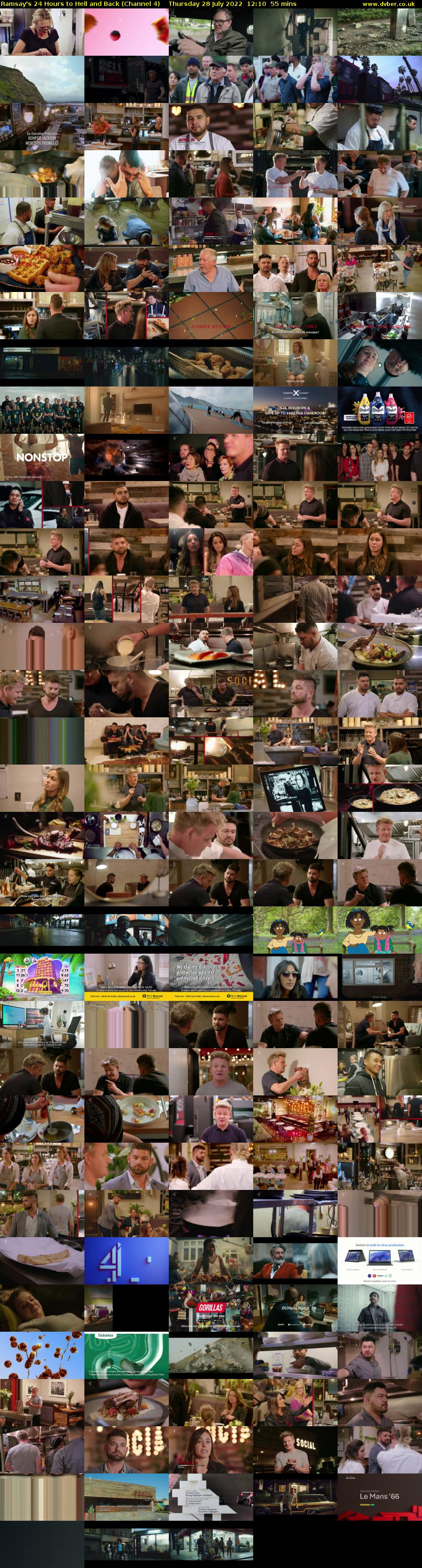 Ramsay's 24 Hours to Hell and Back (Channel 4) Thursday 28 July 2022 12:10 - 13:05