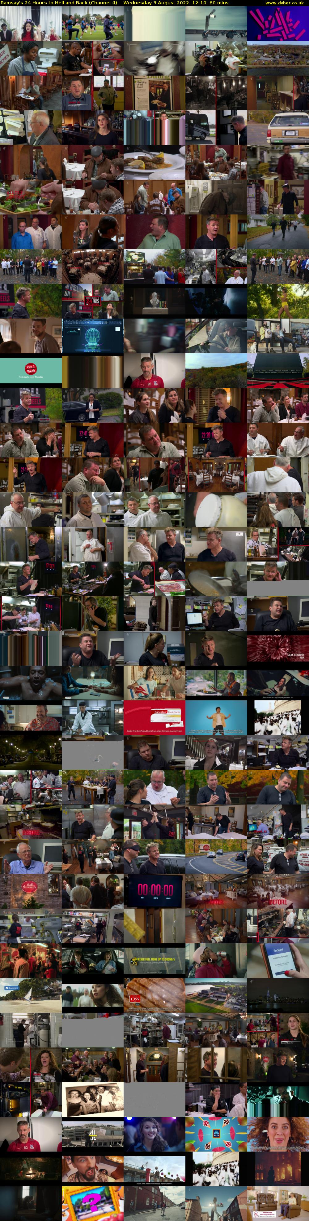 Ramsay's 24 Hours to Hell and Back (Channel 4) Wednesday 3 August 2022 12:10 - 13:10
