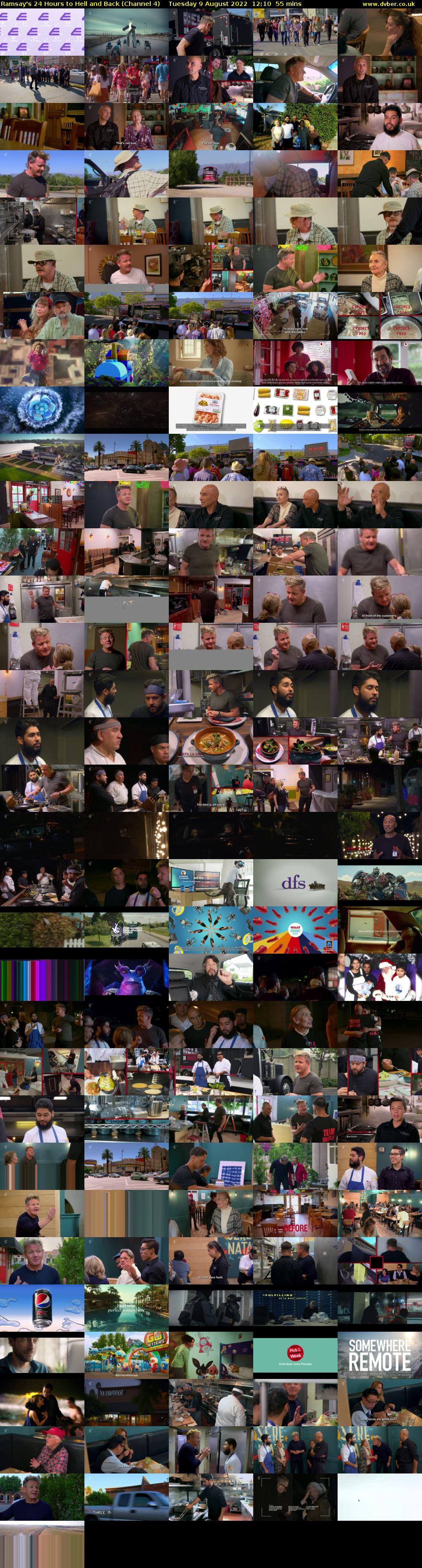Ramsay's 24 Hours to Hell and Back (Channel 4) Tuesday 9 August 2022 12:10 - 13:05