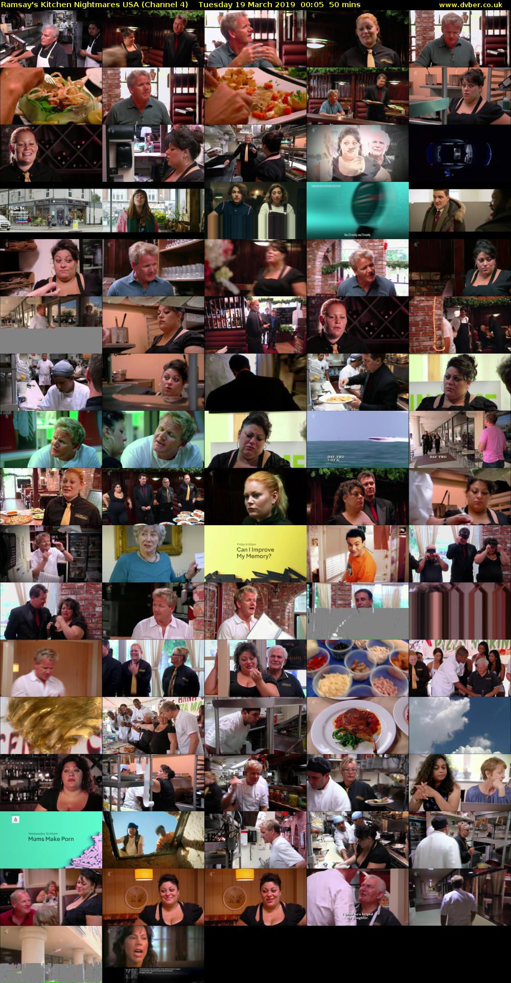 Ramsay's Kitchen Nightmares USA (Channel 4) Tuesday 19 March 2019 00:05 - 00:55