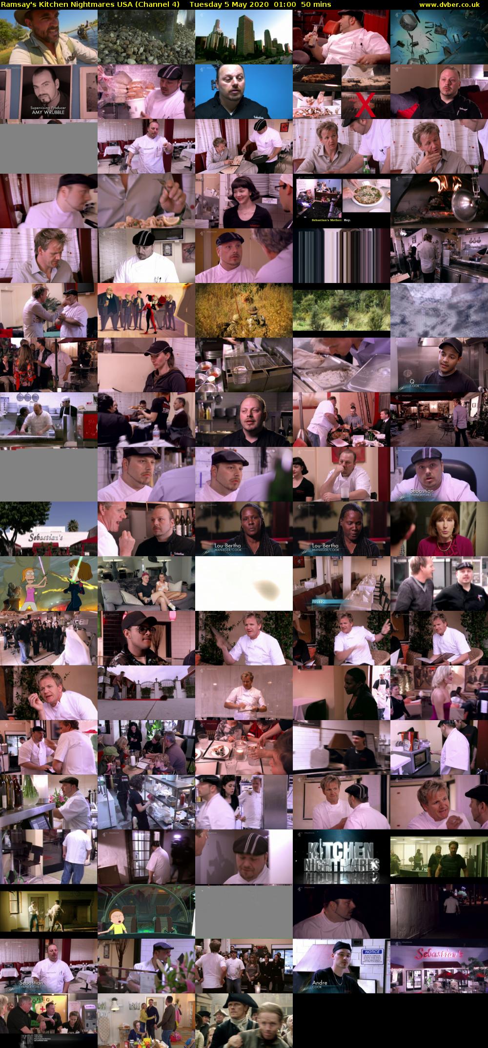 Ramsay's Kitchen Nightmares USA (Channel 4) Tuesday 5 May 2020 01:00 - 01:50