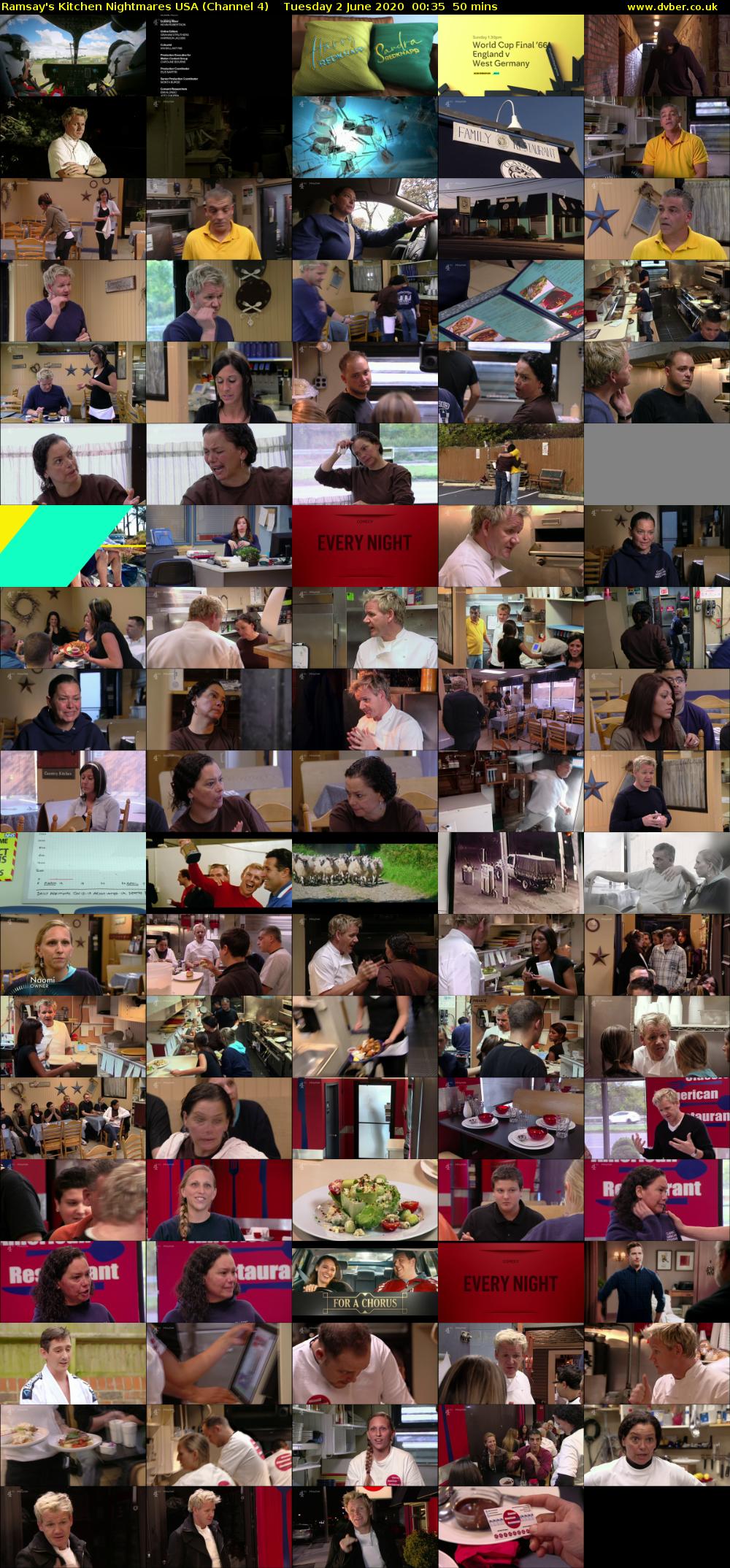 Ramsay's Kitchen Nightmares USA (Channel 4) Tuesday 2 June 2020 00:35 - 01:25
