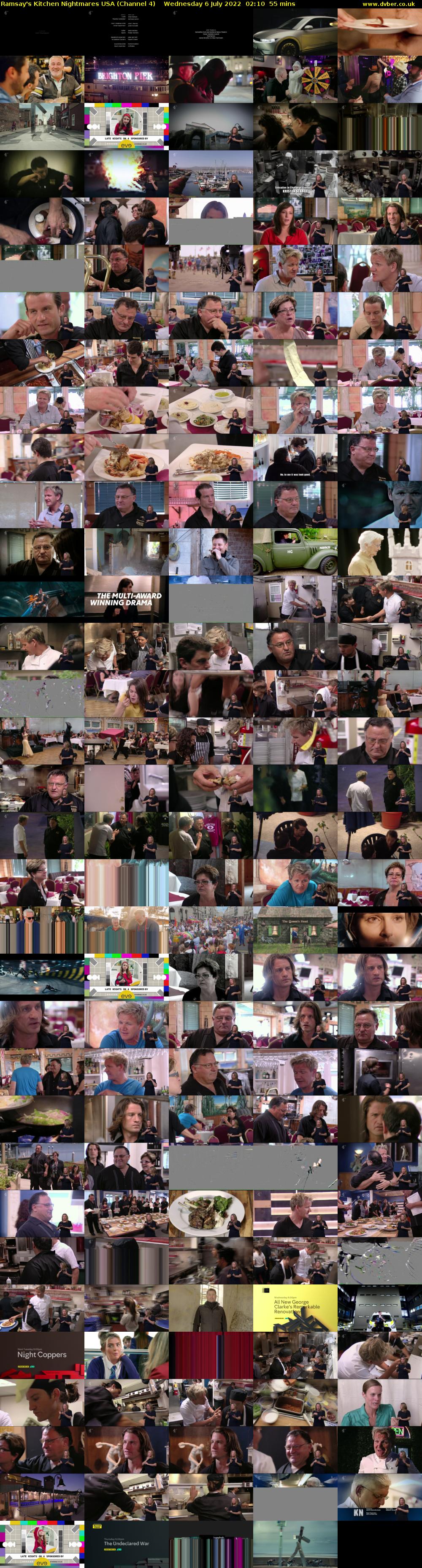Ramsay's Kitchen Nightmares USA (Channel 4) Wednesday 6 July 2022 02:10 - 03:05