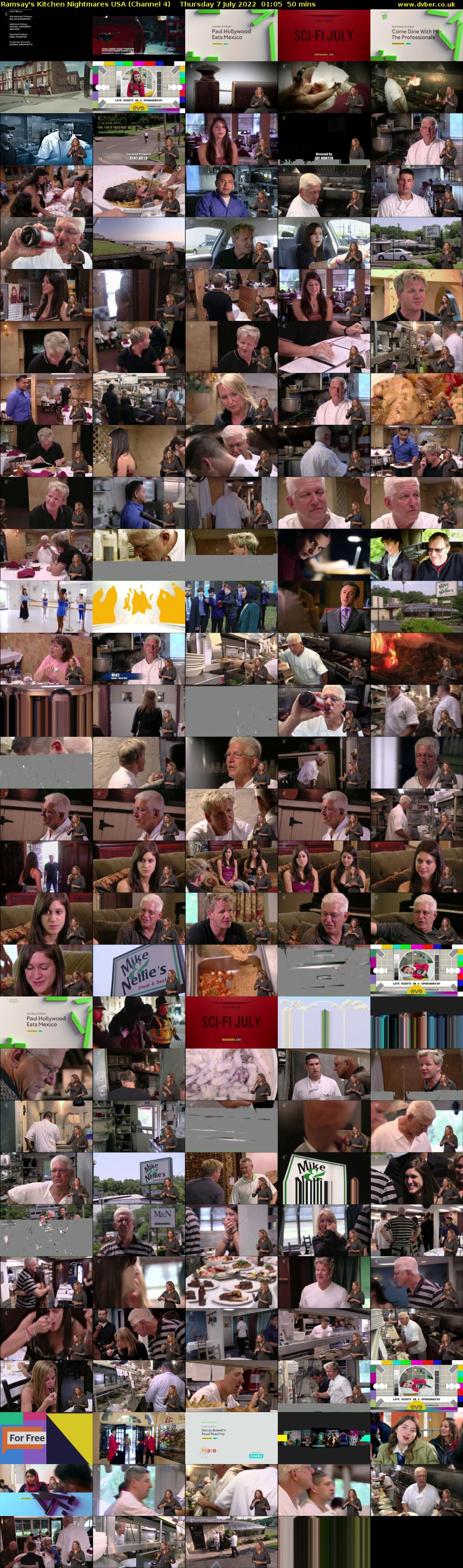 Ramsay's Kitchen Nightmares USA (Channel 4) Thursday 7 July 2022 01:05 - 01:55