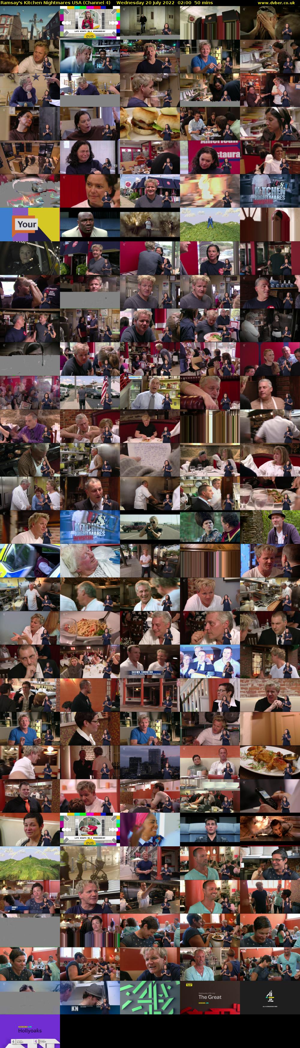 Ramsay's Kitchen Nightmares USA (Channel 4) Wednesday 20 July 2022 02:00 - 02:50