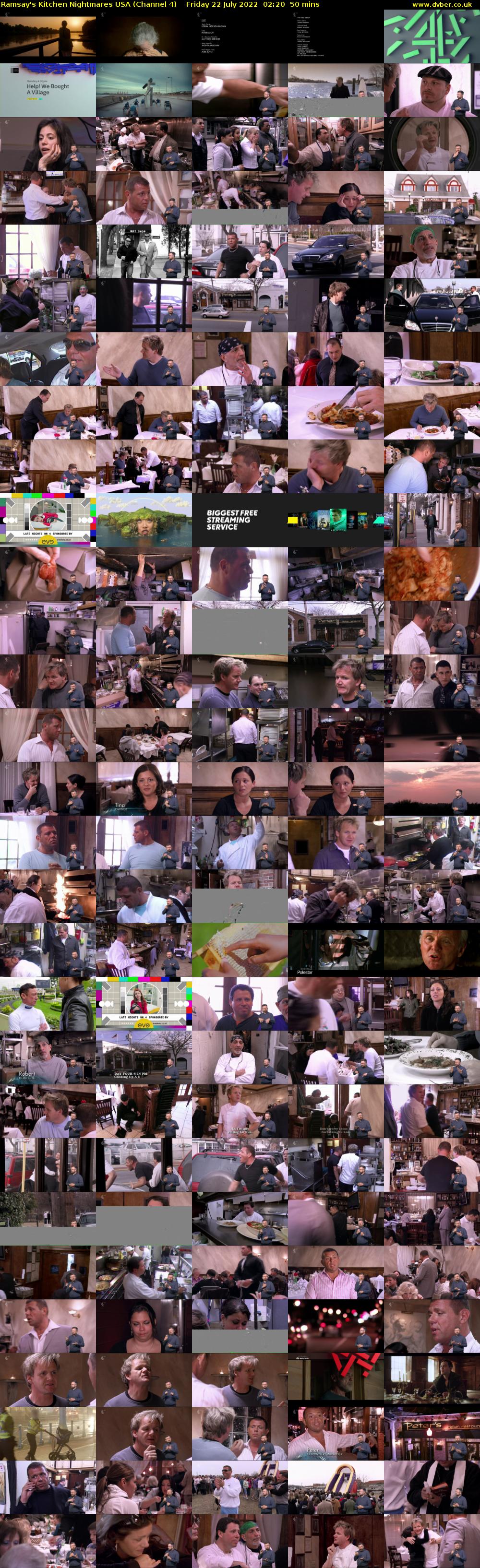 Ramsay's Kitchen Nightmares USA (Channel 4) Friday 22 July 2022 02:20 - 03:10