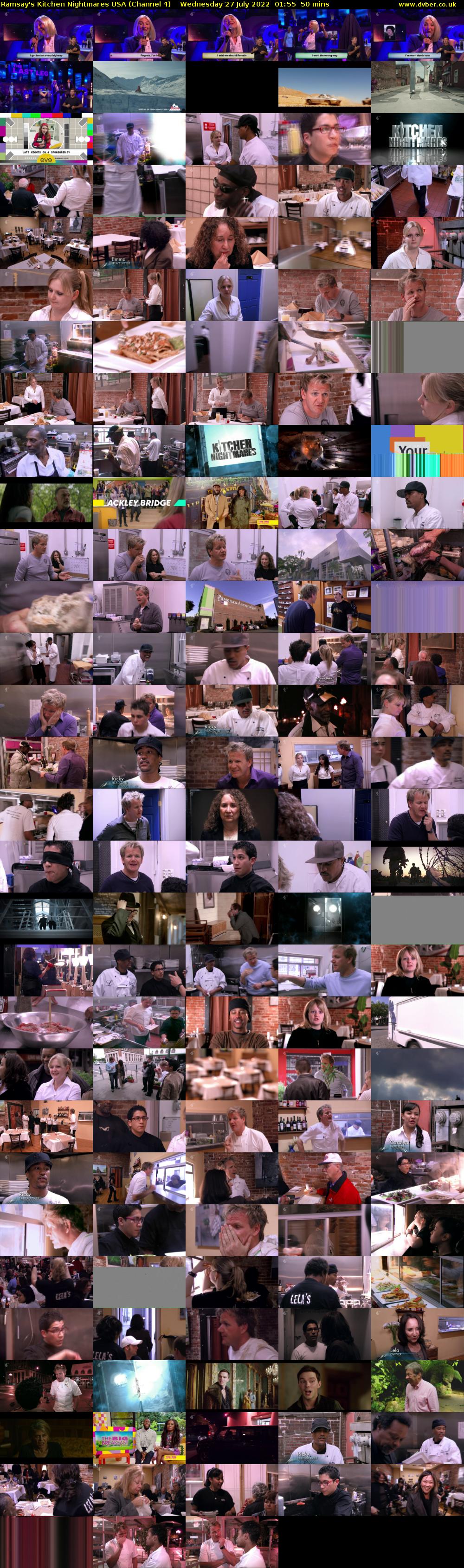 Ramsay's Kitchen Nightmares USA (Channel 4) Wednesday 27 July 2022 01:55 - 02:45
