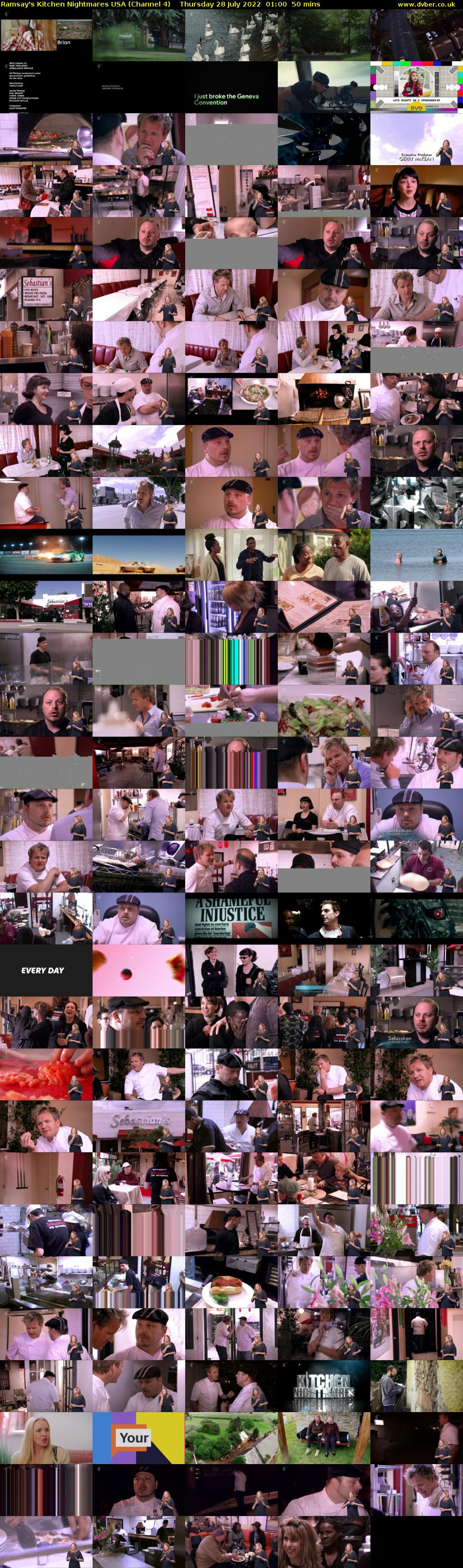Ramsay's Kitchen Nightmares USA (Channel 4) Thursday 28 July 2022 01:00 - 01:50