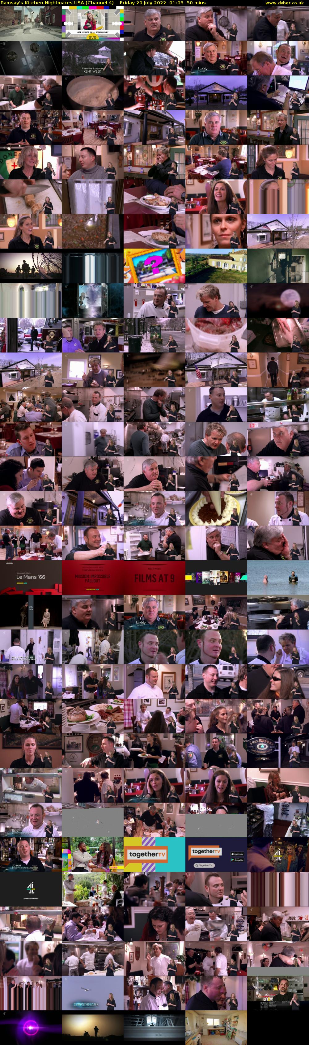 Ramsay's Kitchen Nightmares USA (Channel 4) Friday 29 July 2022 01:05 - 01:55