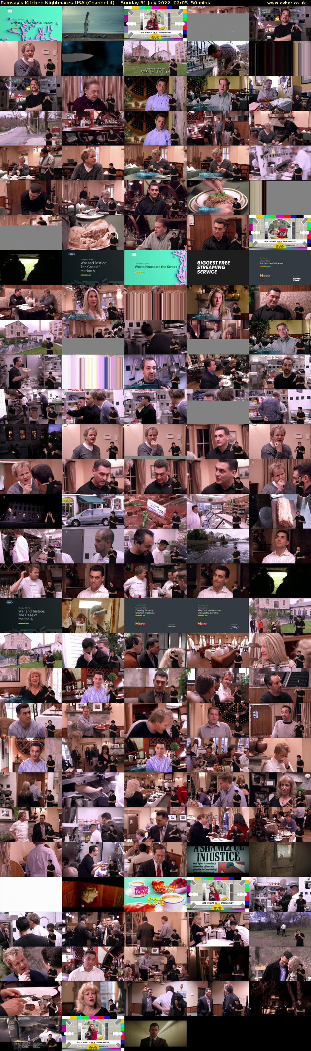 Ramsay's Kitchen Nightmares USA (Channel 4) Sunday 31 July 2022 02:05 - 02:55