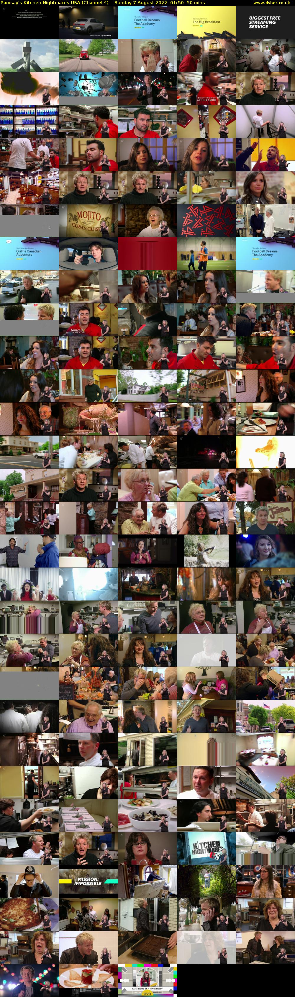 Ramsay's Kitchen Nightmares USA (Channel 4) Sunday 7 August 2022 01:50 - 02:40