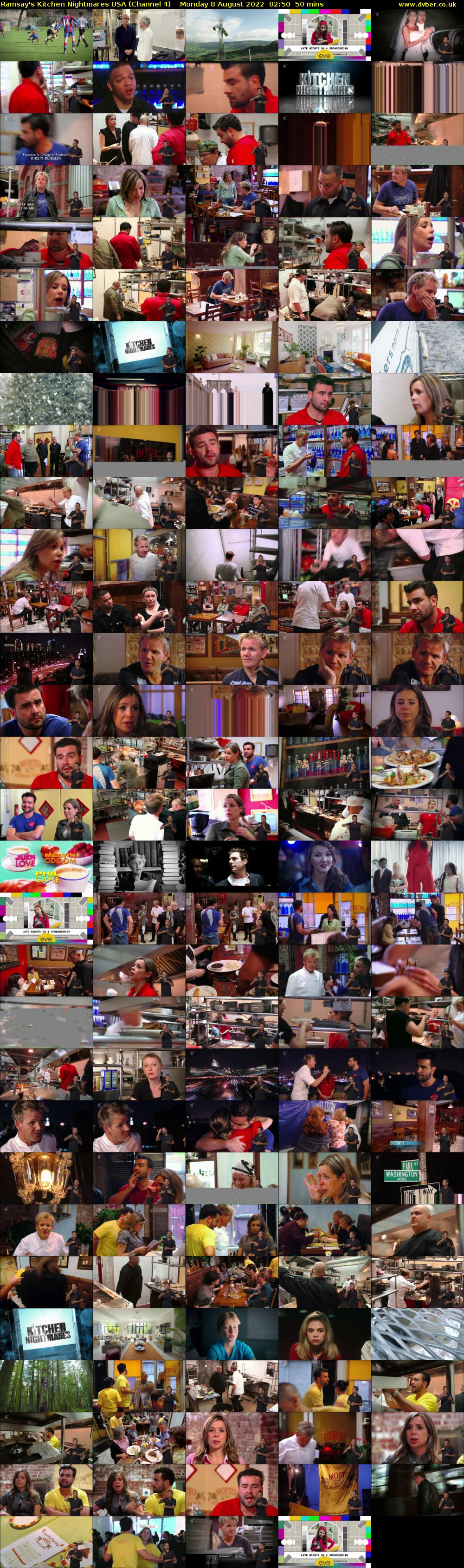 Ramsay's Kitchen Nightmares USA (Channel 4) Monday 8 August 2022 02:50 - 03:40
