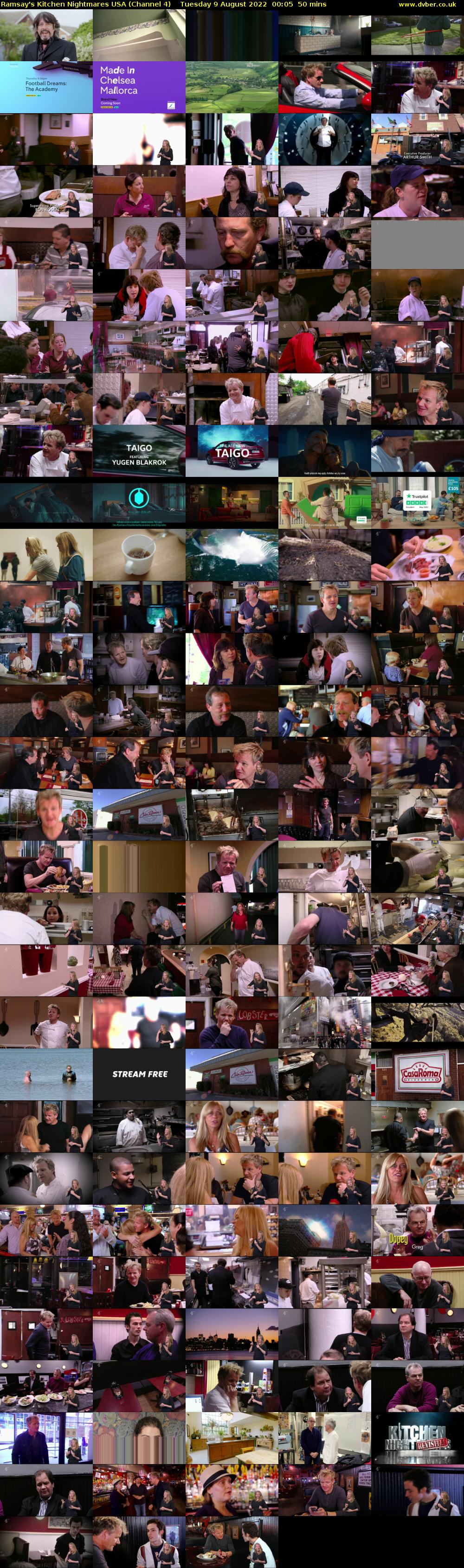 Ramsay's Kitchen Nightmares USA (Channel 4) Tuesday 9 August 2022 00:05 - 00:55