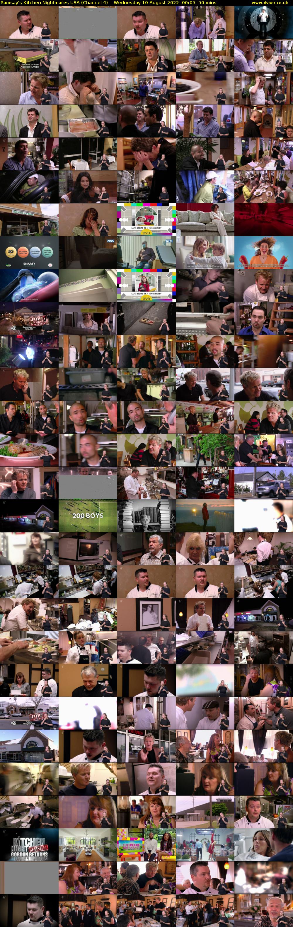 Ramsay's Kitchen Nightmares USA (Channel 4) Wednesday 10 August 2022 00:05 - 00:55