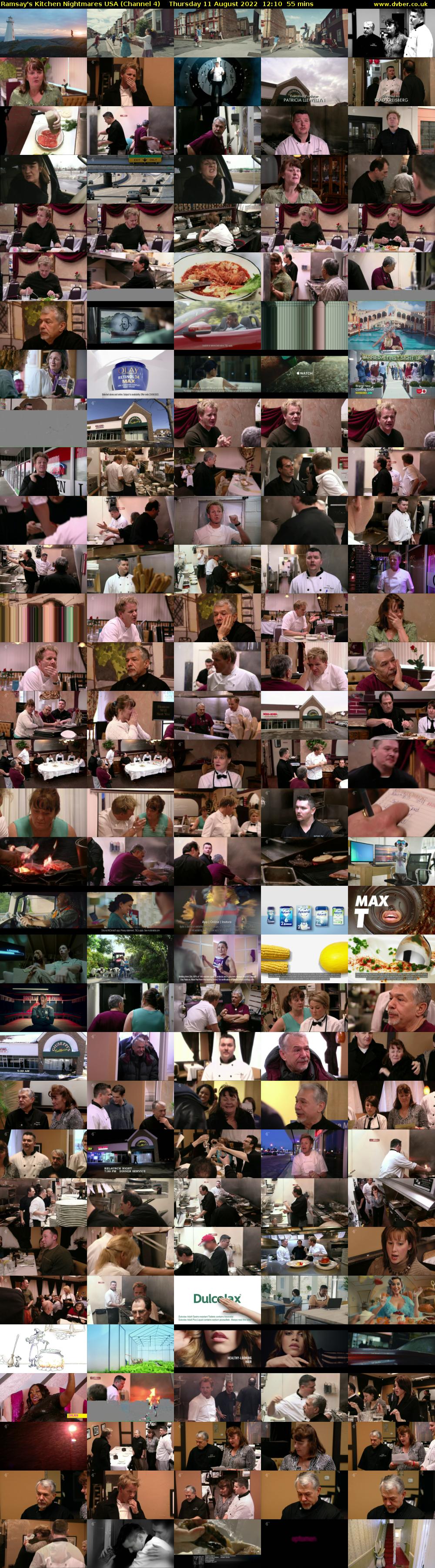 Ramsay's Kitchen Nightmares USA (Channel 4) Thursday 11 August 2022 12:10 - 13:05