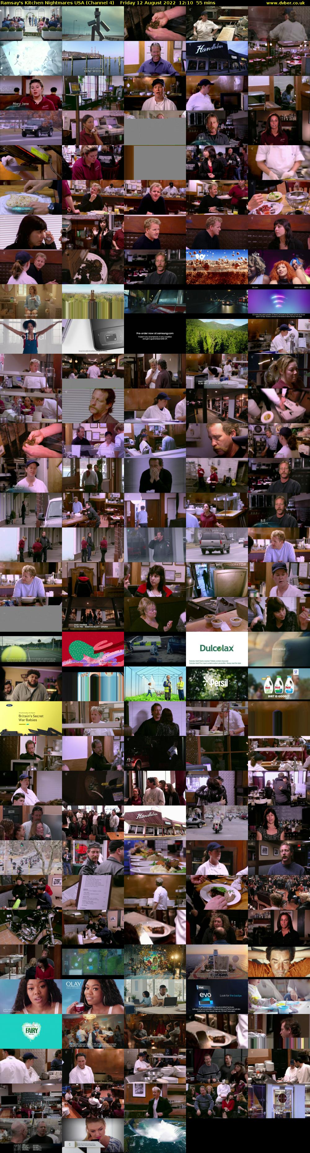 Ramsay's Kitchen Nightmares USA (Channel 4) Friday 12 August 2022 12:10 - 13:05