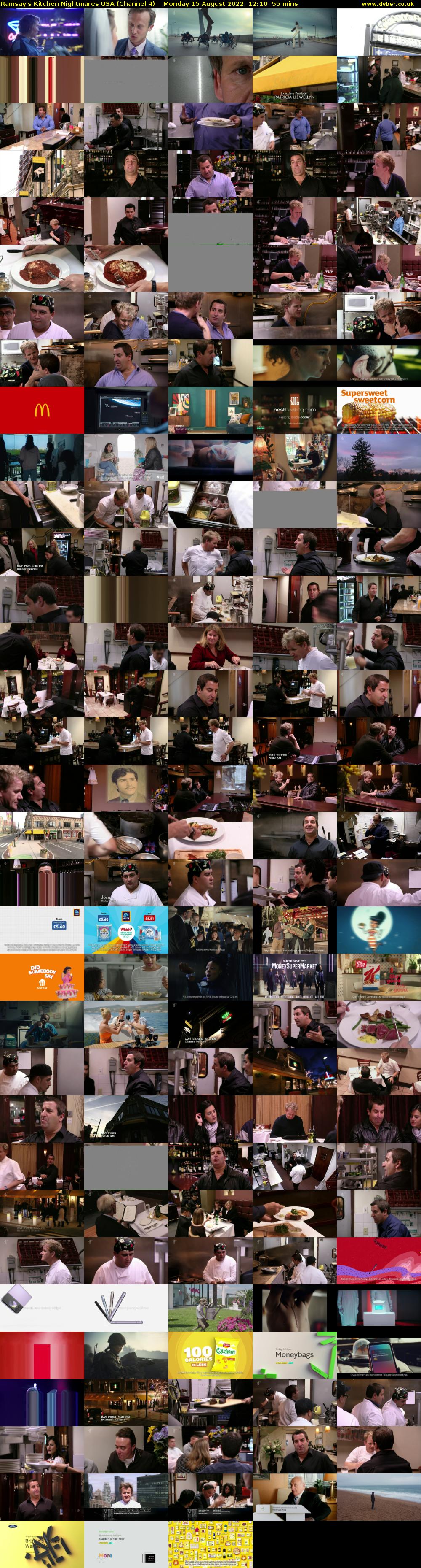 Ramsay's Kitchen Nightmares USA (Channel 4) Monday 15 August 2022 12:10 - 13:05