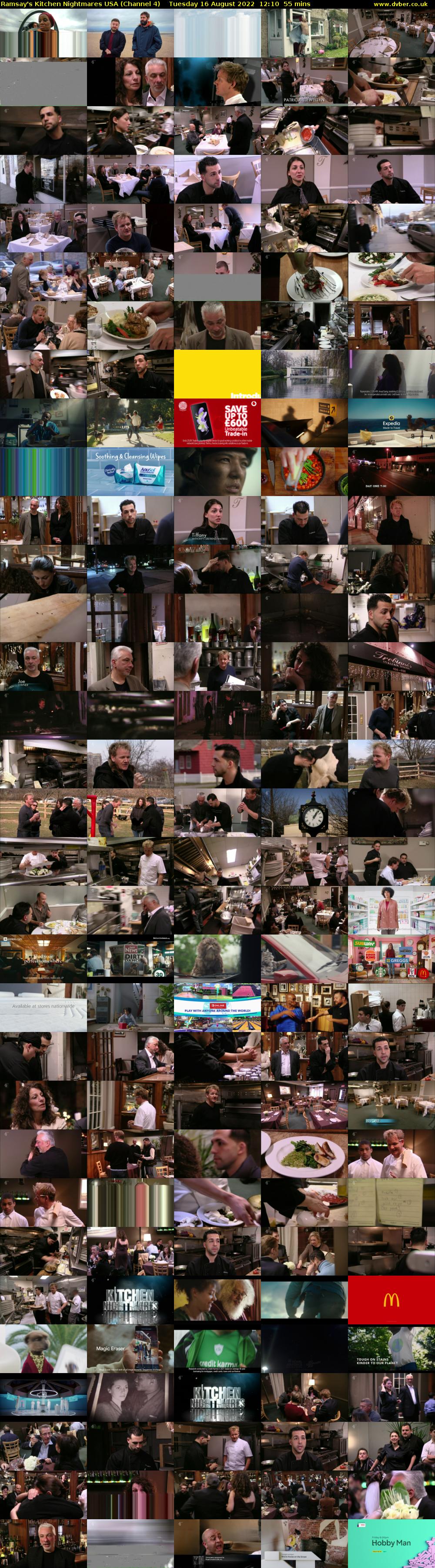 Ramsay's Kitchen Nightmares USA (Channel 4) Tuesday 16 August 2022 12:10 - 13:05