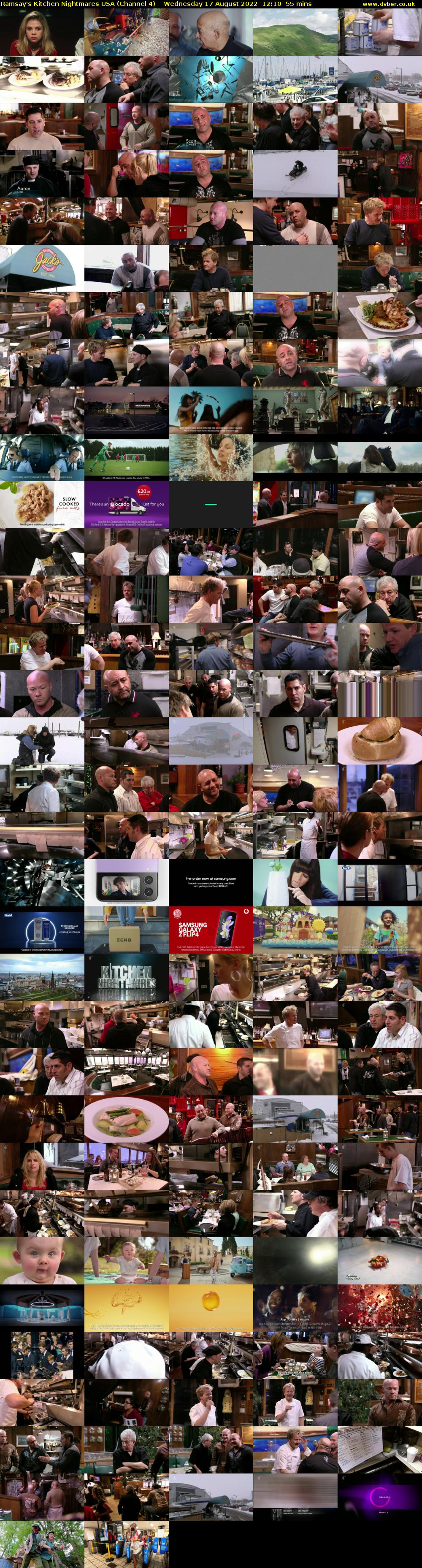 Ramsay's Kitchen Nightmares USA (Channel 4) Wednesday 17 August 2022 12:10 - 13:05