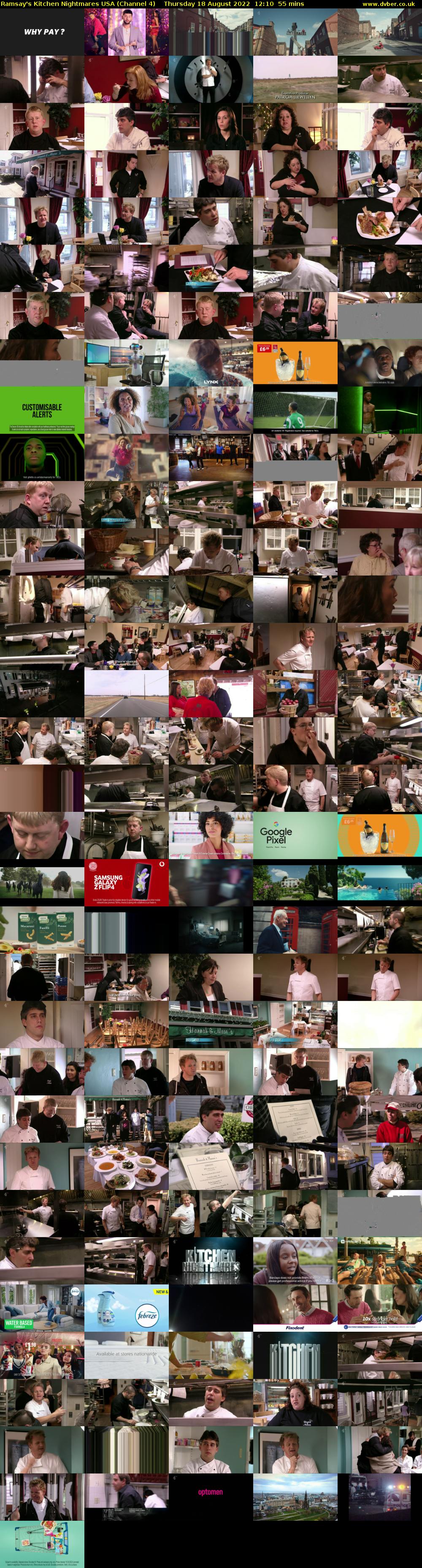 Ramsay's Kitchen Nightmares USA (Channel 4) Thursday 18 August 2022 12:10 - 13:05