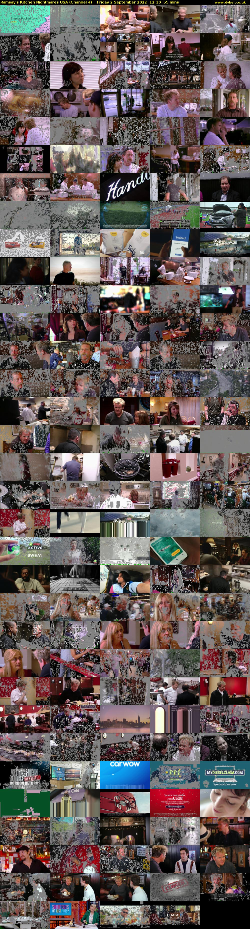 Ramsay's Kitchen Nightmares USA (Channel 4) Friday 2 September 2022 12:10 - 13:05