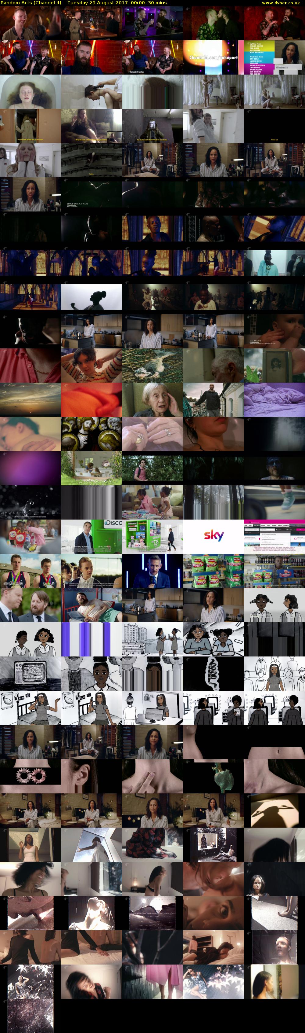 Random Acts (Channel 4) Tuesday 29 August 2017 00:00 - 00:30