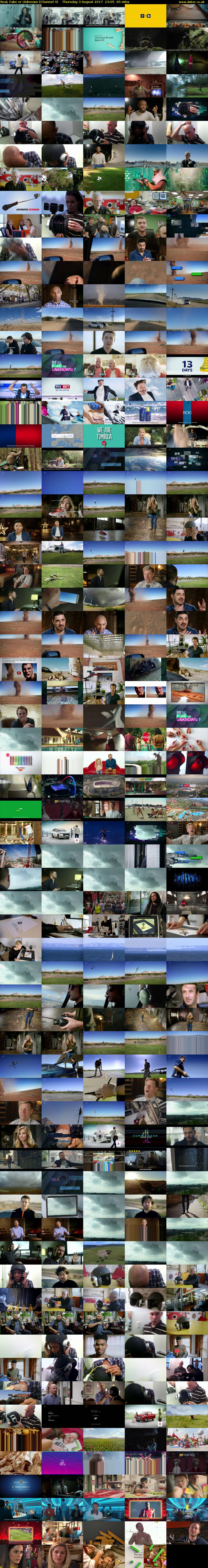 Real, Fake or Unknown (Channel 4) Thursday 3 August 2017 23:05 - 00:10