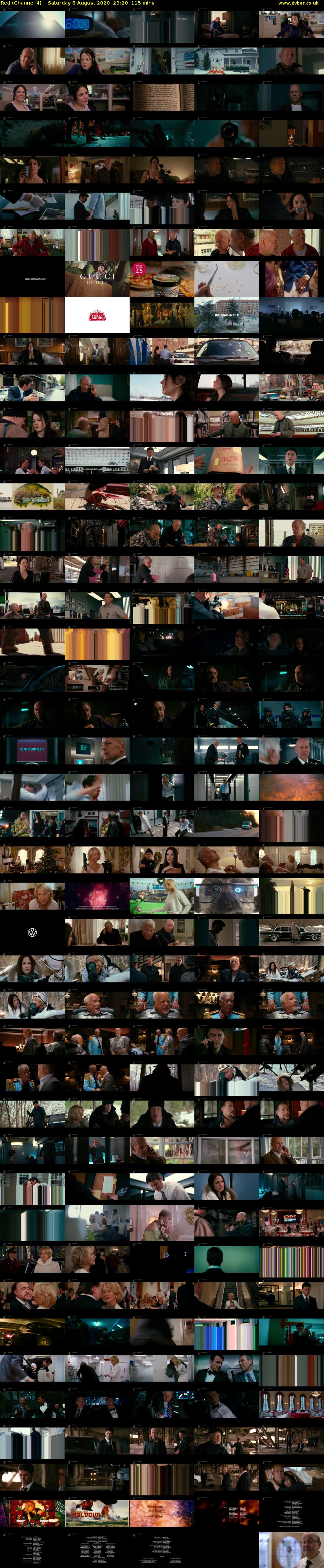 Red (Channel 4) Saturday 8 August 2020 23:20 - 01:15