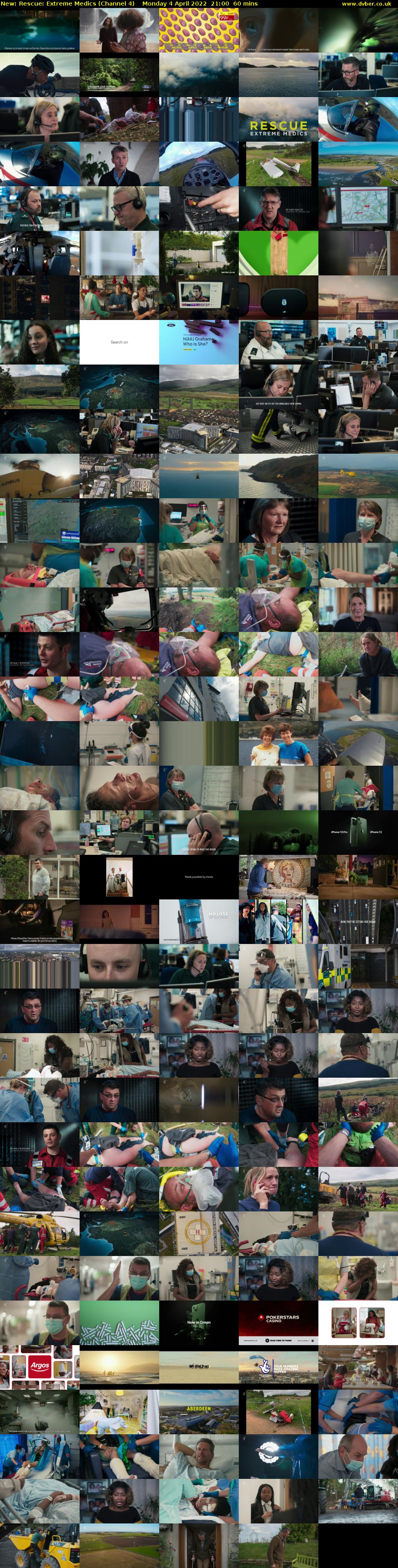 Rescue: Extreme Medics (Channel 4) Monday 4 April 2022 21:00 - 22:00