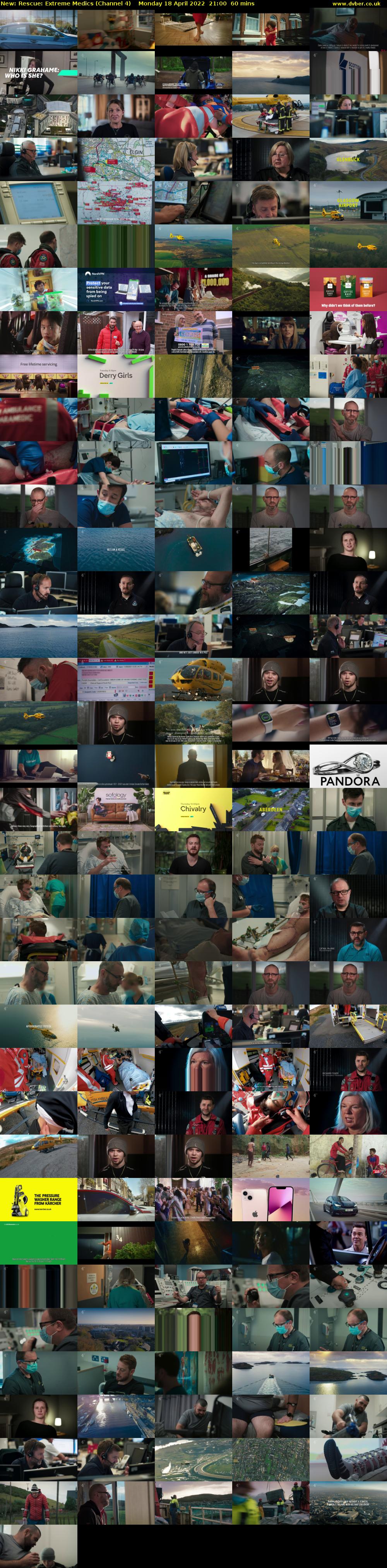 Rescue: Extreme Medics (Channel 4) Monday 18 April 2022 21:00 - 22:00
