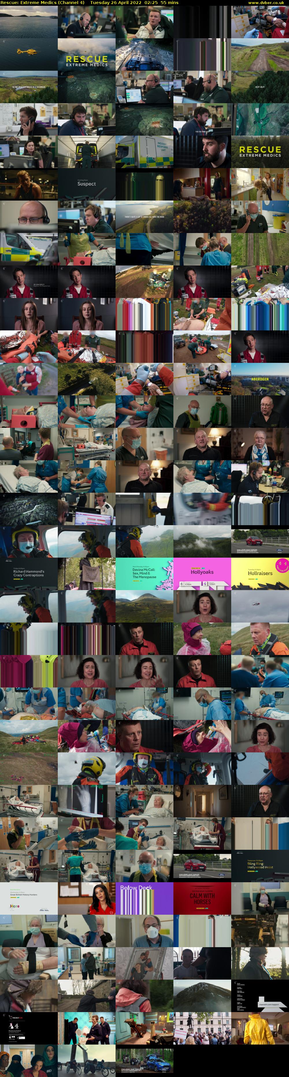 Rescue: Extreme Medics (Channel 4) Tuesday 26 April 2022 02:25 - 03:20
