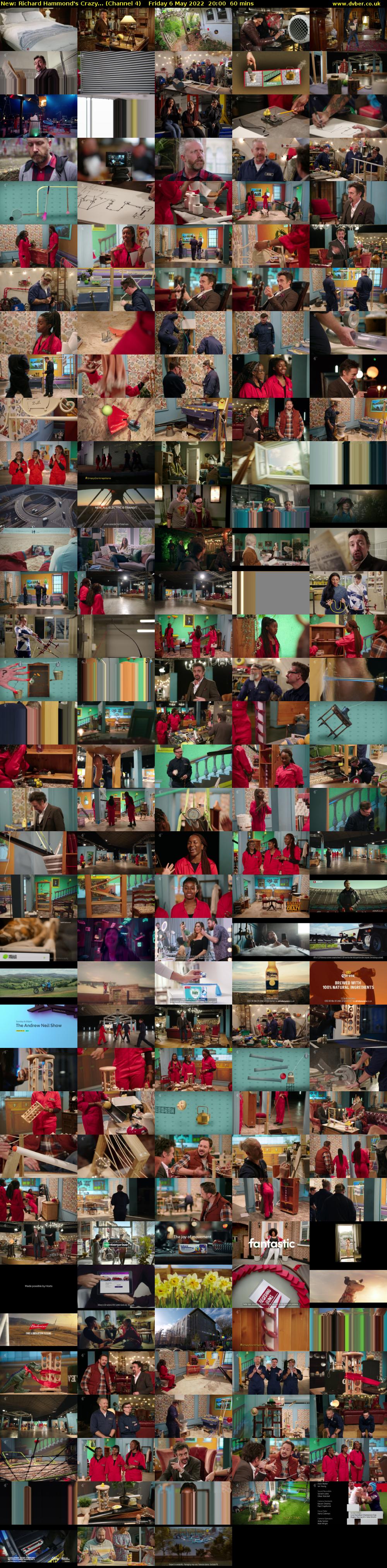 Richard Hammond's Crazy... (Channel 4) Friday 6 May 2022 20:00 - 21:00