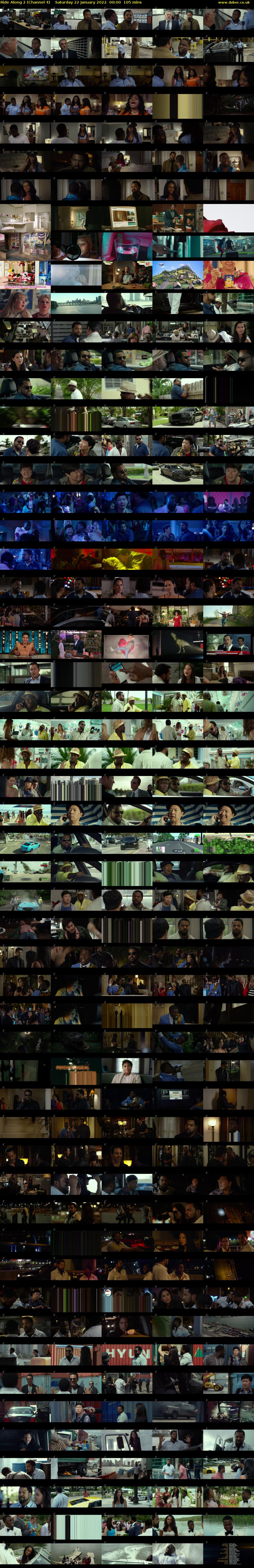 Ride Along 2 (Channel 4) Saturday 22 January 2022 00:00 - 01:45