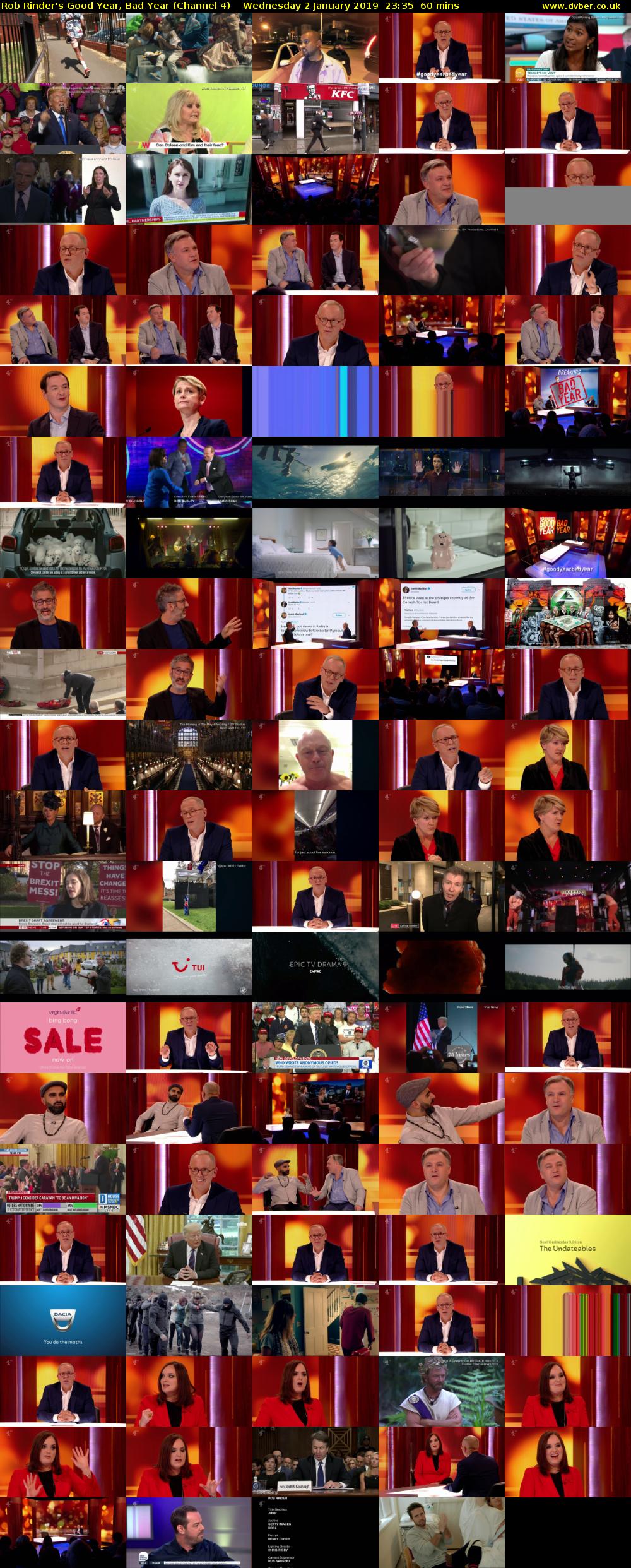 Rob Rinder's Good Year, Bad Year (Channel 4) Wednesday 2 January 2019 23:35 - 00:35