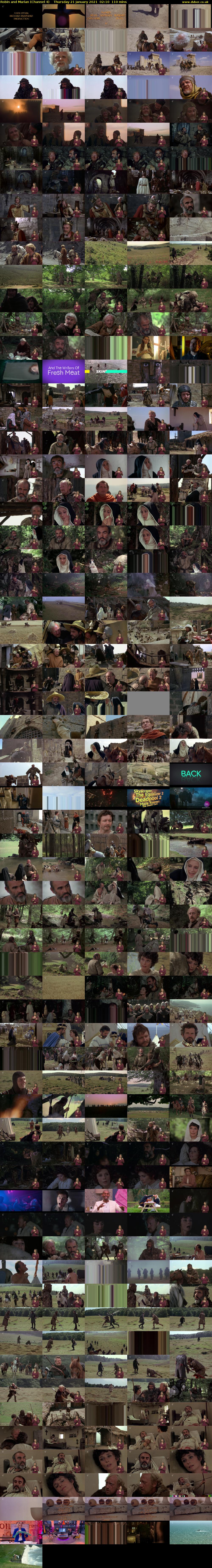 Robin and Marian (Channel 4) Thursday 21 January 2021 02:10 - 04:00