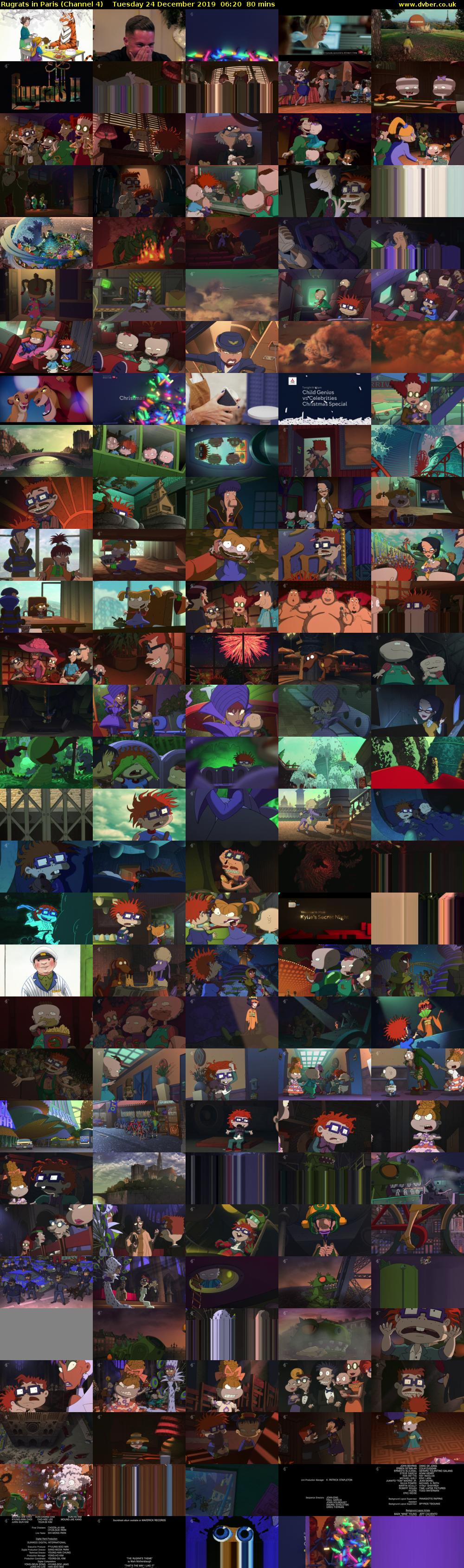 Rugrats in Paris (Channel 4) Tuesday 24 December 2019 06:20 - 07:40